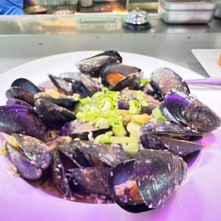 Steamed Mussels