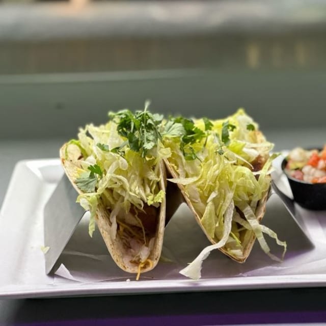 2 Fish Tacos.