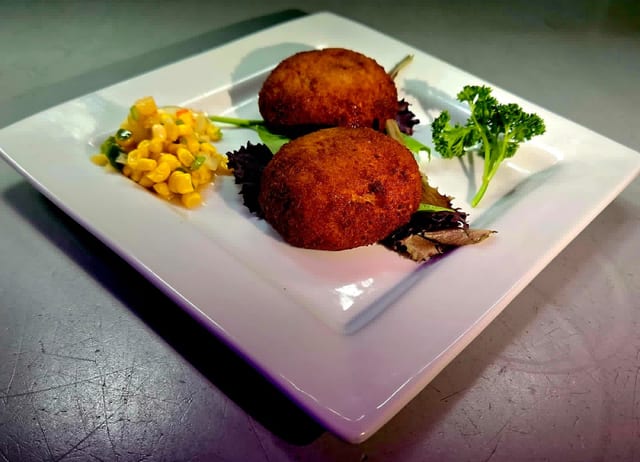 Maryland Style Crab Cakes.
