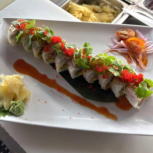 Spicy Yellowtail Roll.