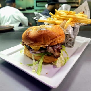 Lunch Certified Black Angus Burger