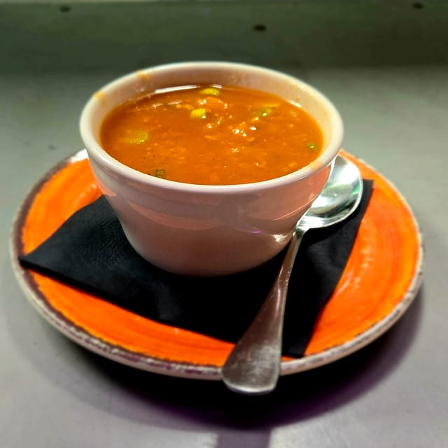 Bahamian Style Conch Chowder.