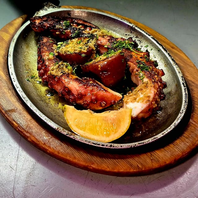Grilled Octopus.